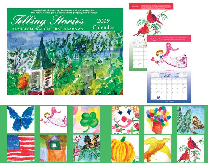 Calendars for Alzheimer’s of Central Alabama On Sale