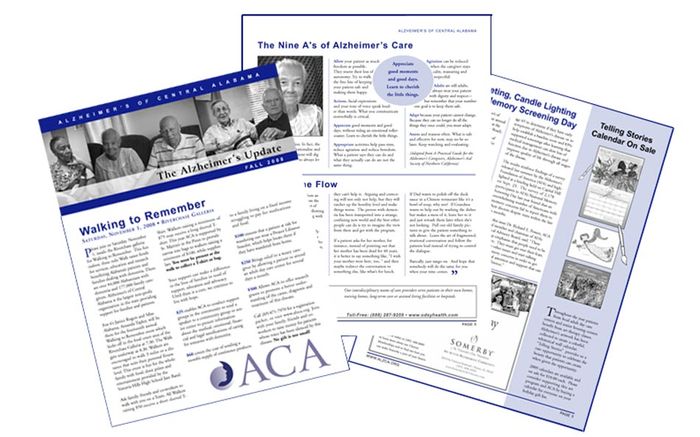 Alzheimer’s of Central Alabama Newsletter Complete!