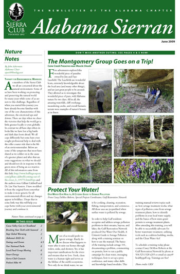 Another Sierra Club Newsletter Done