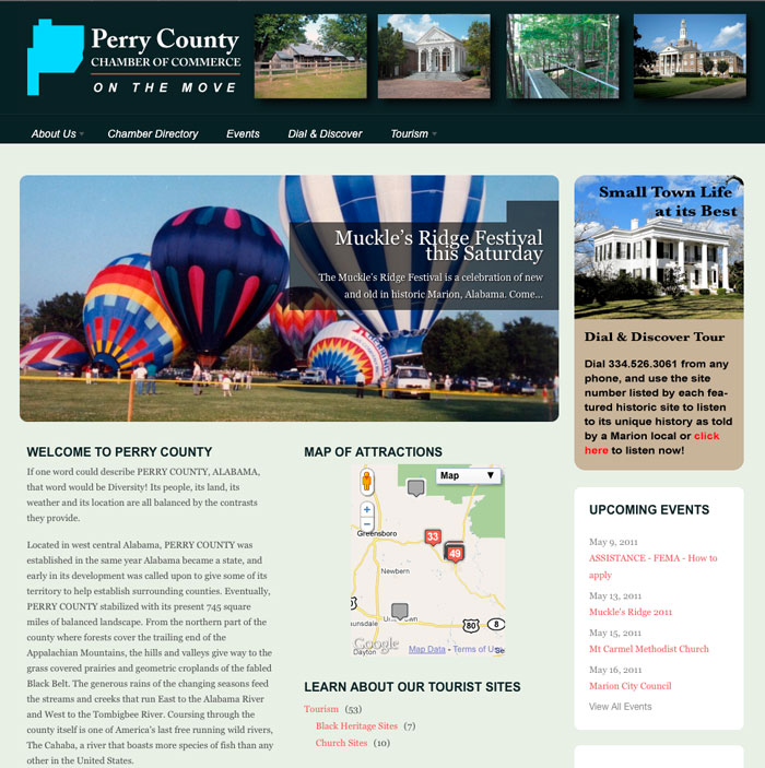 Perry County Chamber Website