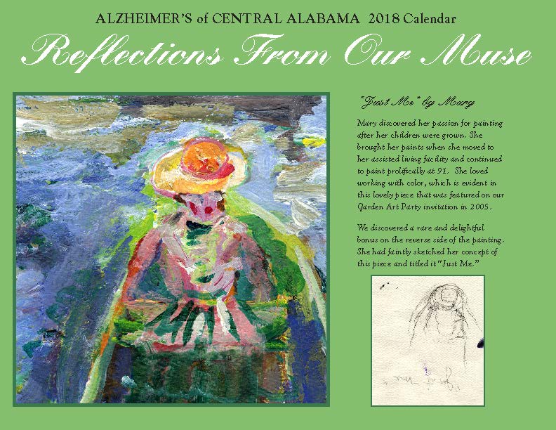 Alzheimer’s of Central Alabama 2018 Calendar